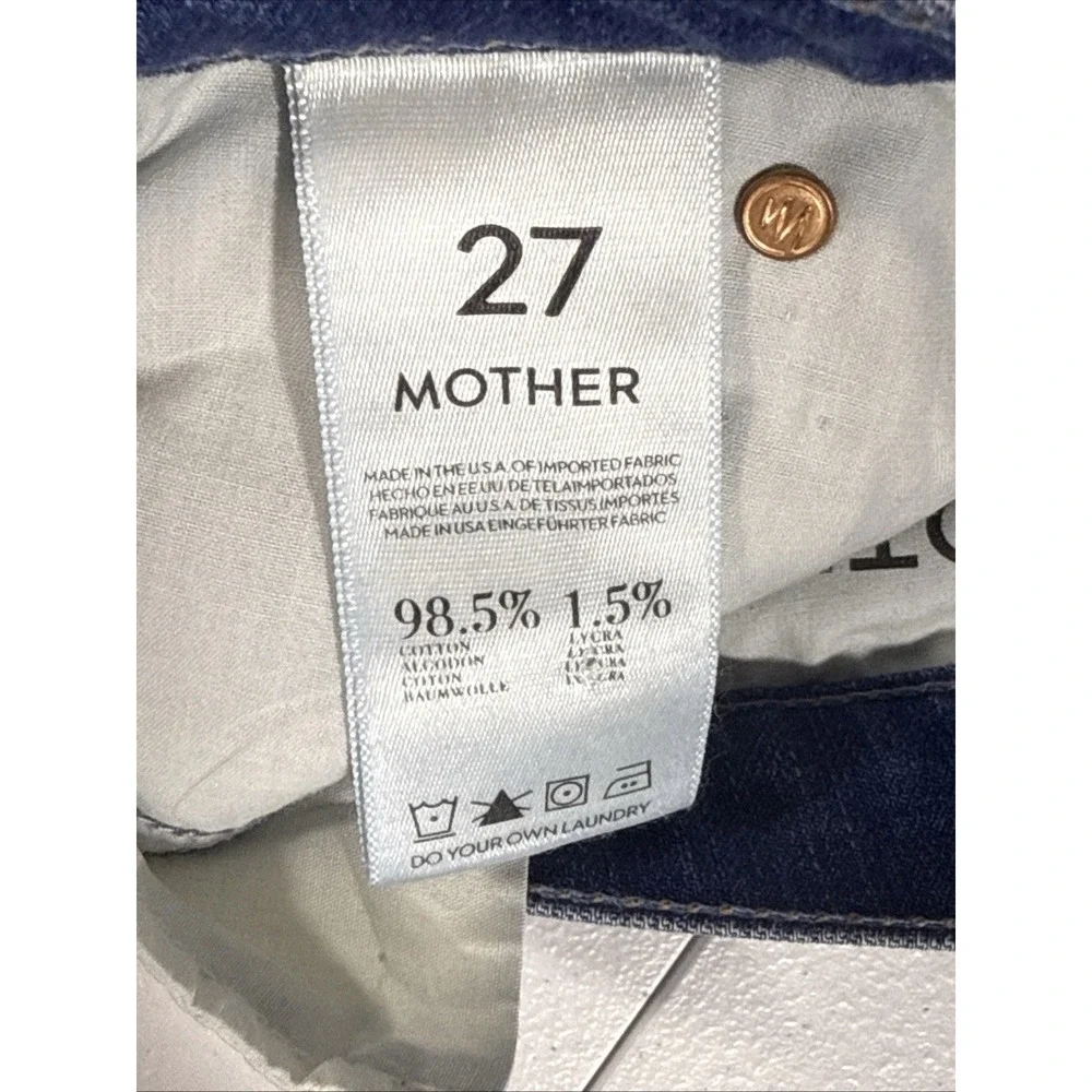 Mother The Runaway Jeans Womens Size 27 Rancho Diablo Hippie Cowgirl Indie - Picture 10 of 16